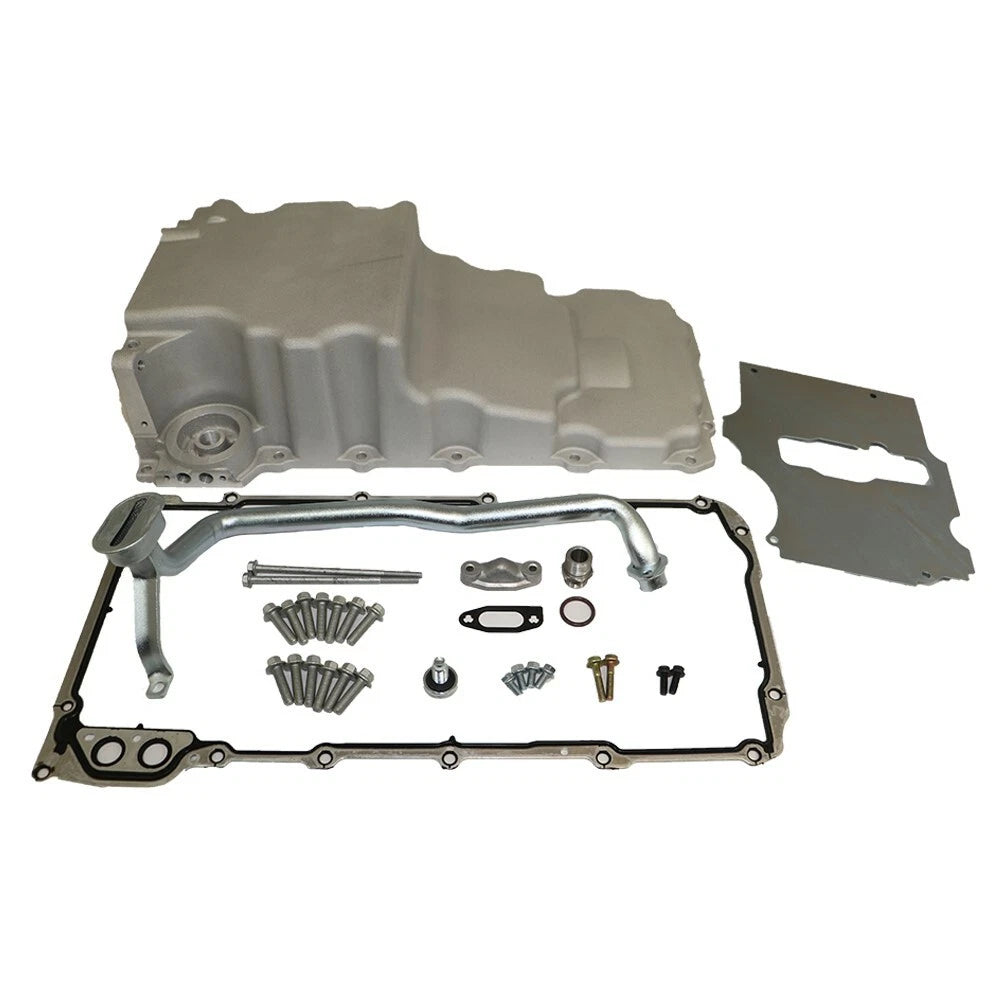 Silscvtt Aluminum Oil Pan Kit Low Profile Ls Oil Pan 302-1